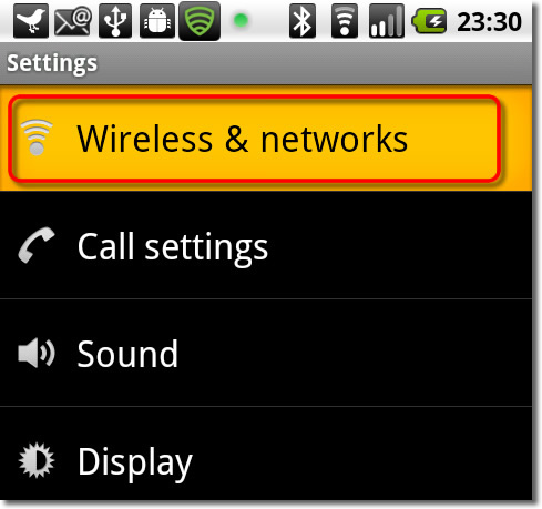 Setting up a VPN on Android - Part 3 - Wireless and networks