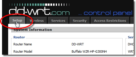 DD-WRT VPN Setup - Part 2 - Setup