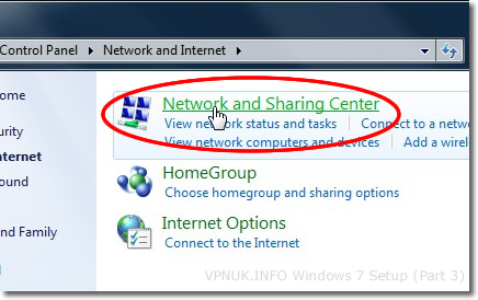 Setting up a VPN on Windows 7 - Part 3 - Connect to a Network