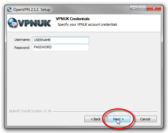 Setting up OpenVPN on Windows 7 - Part 5 - Install OpenVPN