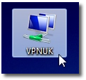 Setting up a VPN on Windows 7 Part 1 - Open the VPNUK Connection Manager