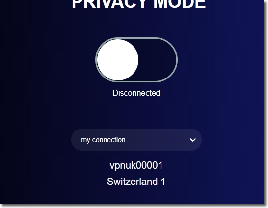 Quick Launch – VPNUK