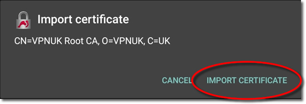 VPNUK strongSwan VPN Client Setup over IKEv2