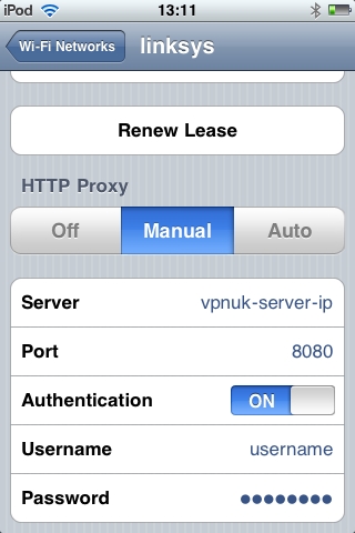 VPNUK Proxy setup for Linux Ubuntu part 1