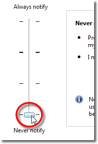 Setting up OpenVPN - Disable User Account Control UAC