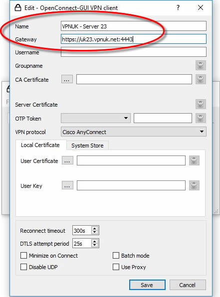 openconnect gui vpn client windows 10 12