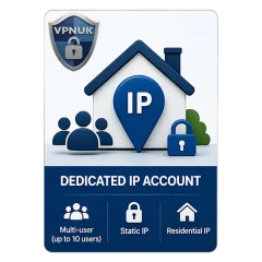 Dedicated IP VPN Account