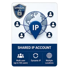 Shared IP VPN Account